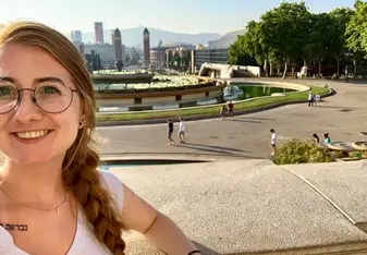 City view of Parc de Montjuic, Barcelona