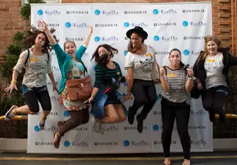 This was taken at one of the Korvia Parties! Having fun! Yeah!