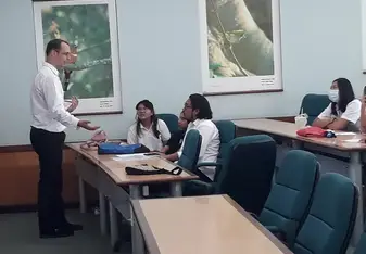 My class at a Thai university