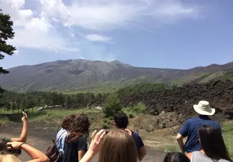 Touring Mt. Etna