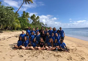 Full TP Team on the beach
