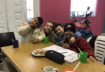 In the classroom