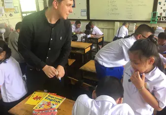 I love teaching kids!