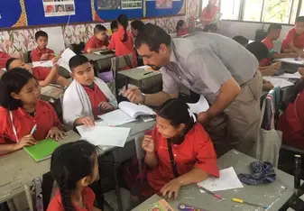 At the government school