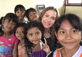 Some of the girls, loved taking selfies and using Snapchat filters 