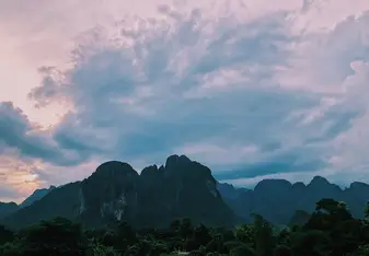 Sunsets in Laos