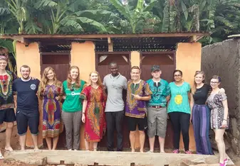 Building in Ghana