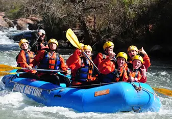 We went white water rafting and had the time of our lives!