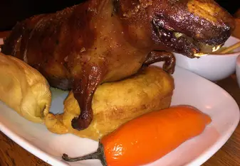 While in Peru I experienced their most festive dish, which is Cuy (Guinea Pig) and although it was not my first choice to have, I'm glad I was able to experience their culture.
