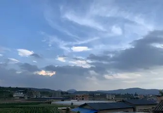 this is a photo of one of my first views in kunming