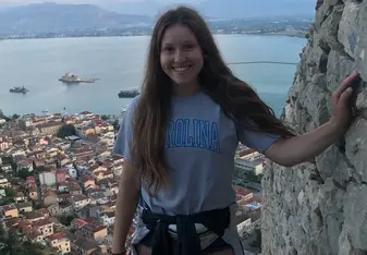 Hiked up to a castle in Nafplio, Greece