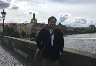 me in Prague 