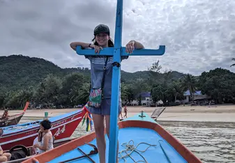 The shore of Koh Tao island