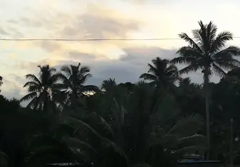 Sunset in Fiji 