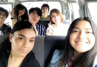My group members and I when we were in Nanae for the homestay part of the trip.