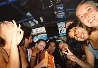 Thai taxis on the Island were some of the best parts of a night. Especially when it's just someones pick-up truck 