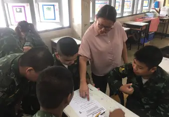 Monitoring a student team