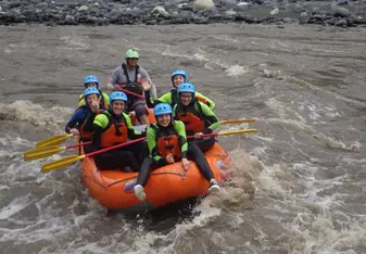 White Water Rafting in Baños, Ecuador 