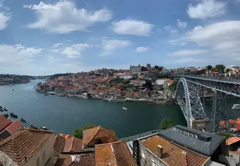 A picture from our excursion to Porto, Portugal.