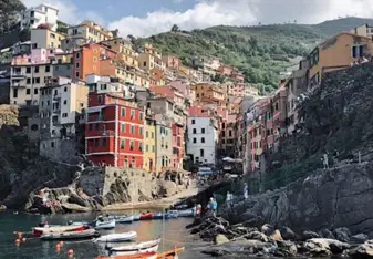 Riomaggiore - one of the 5 villages of Cinque Terre
