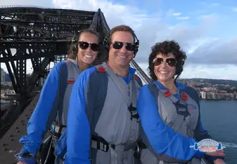 This is from the Sydney Bridge Climb which was, by far, one of the coolest things I got to do with my parents. The views that you get are amazing.