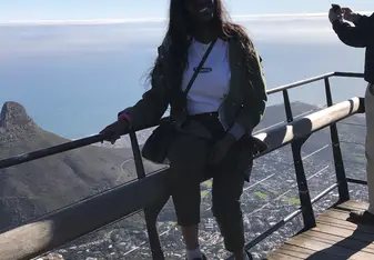 On top of Table Mountain
