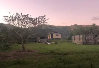 The village in the morning