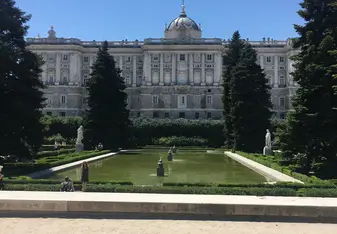 The Palacio Royal in Madrid! 