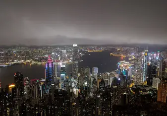 Hong Kong from Lugard Lookout/Road