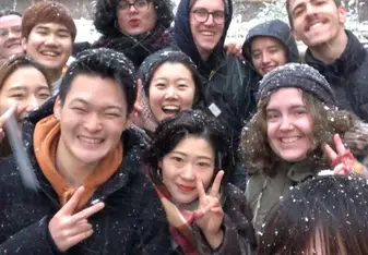 Arashiyama snow day