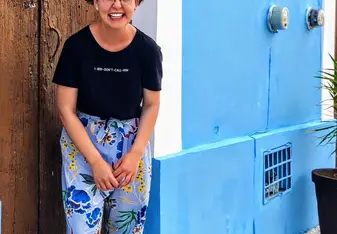 A picture of myself in Mérida, as happy as can be
