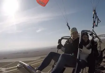 Paragliding in Cordoba, Argentina