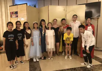 My class at the First Bilingual Festival