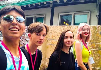 Left to Right. Me, Erik, Samm, Caroline