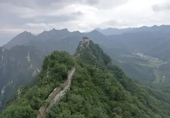 Hiked along a wild section of the wall.