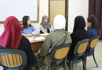 Examination with local students