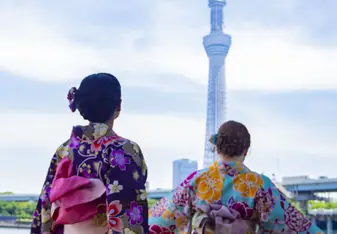Kimono day organized by Zentern