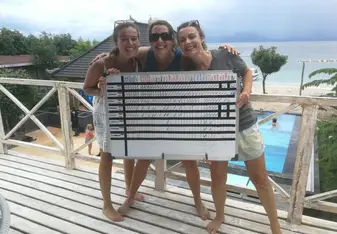 That feeling when you get ticked off for all of the things you need to achieve to become a Dive Master!