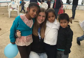 Children in El Olvido