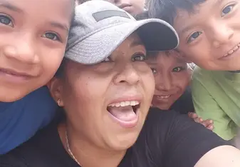 The best of each trip, The children's smiles !!!