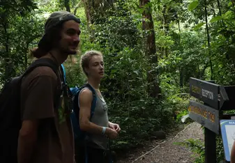 Visiting the Cloud Forest Reserve, in Monteverde