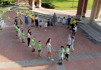 Us with our students