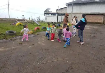 Kids at the school