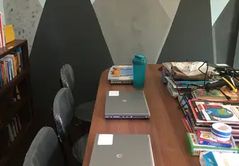 The library almost finished! 