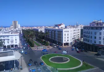 Rabat view from Terminus hotel