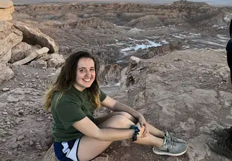 This is a photo of me in the Valle de Marte in the Atacama Desert. This is where they tested the Mars Rovers before sending them to Mars.
