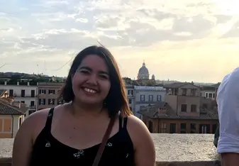 Me with a view of Rome
