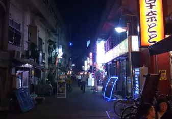 Ueno at night