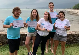 Made it through to get our TEFL certifications. Oh happy day!