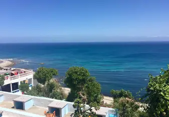 An overlook of one of my absolute FAVORITE place in Morocco!